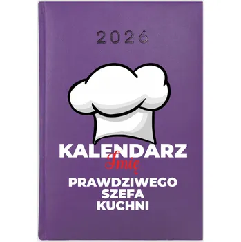 Kalendář Knižní kalendář 2026 A5 FunnyCase fialový