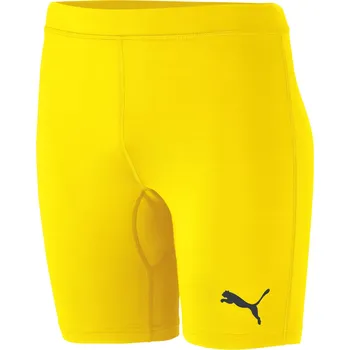 Dámské kalhoty Pánské legíny PUMA LIGA BASELAYER SHORT TIGHT 655924_06 CYBER YELLOW XXL
