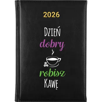 Kalendář Knižkový kalendář 2026 A5 černý