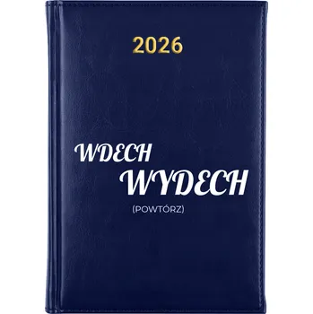 Kalendář Knižní kalendář 2026 A5 modrý