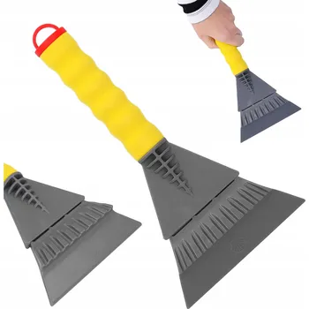 Autoškrabka Škrabka na led automobilová Shell, plastová, robustní škrabka na led