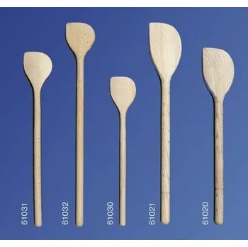 Vařečka vařečka 35 ovál s rohem, dřevo