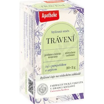 Čaj Apotheke FAF UK Trávení čaj 20x2g
