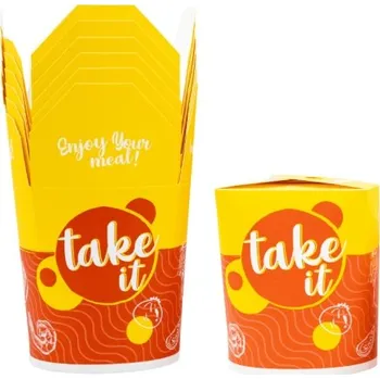 Jednorázové nádobí Kebab box 1000 ml 50 Ks balení s sebou Bez poplatku SUP