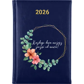 Kalendář Knižní kalendář 2026 A5 modrý