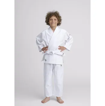 Kimono DĚTSKÉ judo kimono gi IpponGear BEGINNER 2 - White BÍLÉ + bílý pásek Velikost: 120 cm