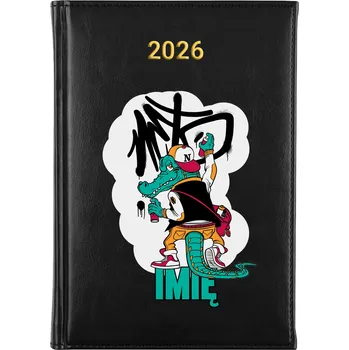 Diář Knižkový kalendář 2026 A5 černý