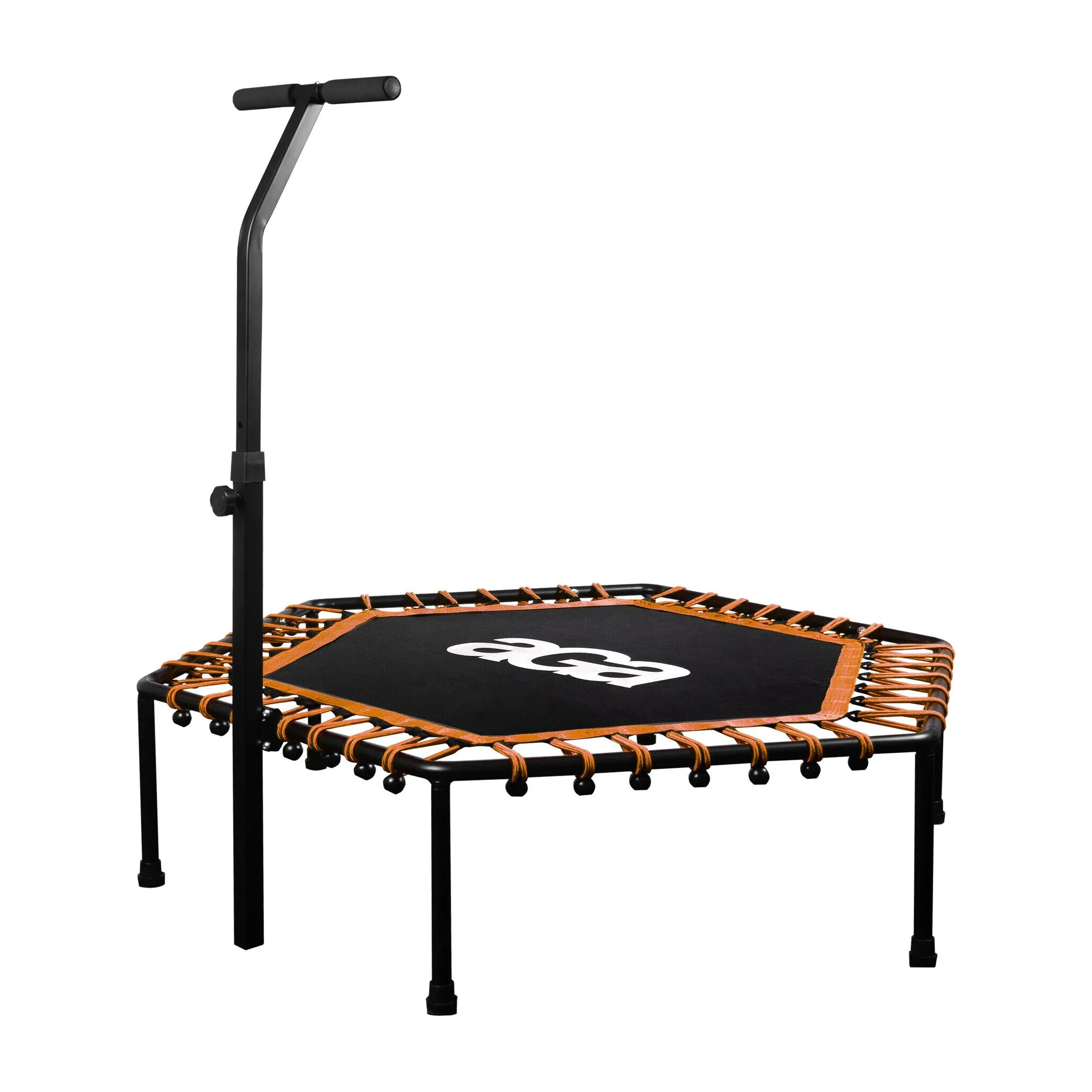 Fotografie 1 - Trampolína Aga Fitness 130 cm oranžová + madlo