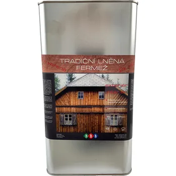 Olej na dřevo BBB tradiční lněná fermež 5lt