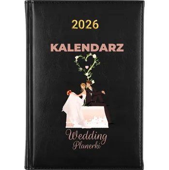 Kalendář Knižkový kalendář 2026 A5 černý