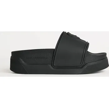 Dámské pantofle Pantofle Karl Lagerfeld KONDOMINIUM dámské, černá barva, na platformě, KL88819 KL88819.V00 99X, EUR 36