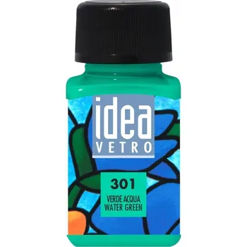 Speciální výtvarná barva Maimeri Idea Vetro Barva na sklo Water Green 301 60 ml 1 ks