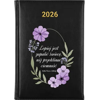 Kalendář Knižní kalendář 2026 A5 FunnyCase černý