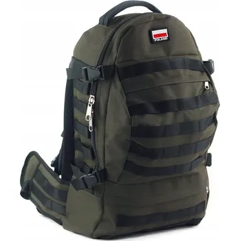 turistický batoh Vojenský Batoh CONVEY Survival 20-40 l zelený
