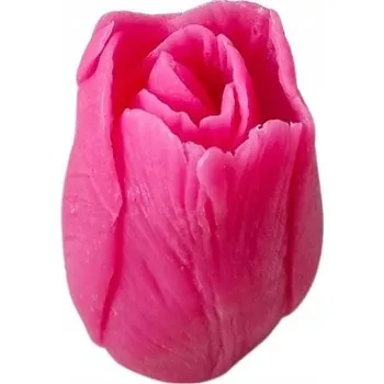 Forma na odlévání Silikonová forma na svíčky, mýdla 3D květiny Tulipán L GH-FS274