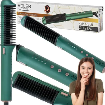 Žehlička na vlasy Žehlicí kartáč Žehlička Na Vlasy Adler AD 2324