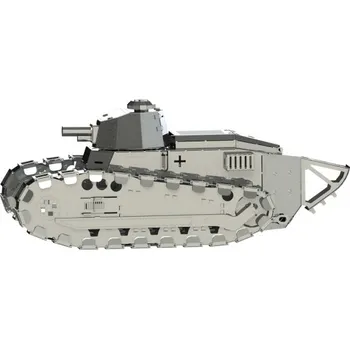 RC model ostatní Metal Time Luxusní ocelová stavebnice Nimble Fighter Metal-Time Ltd. - RC_313158