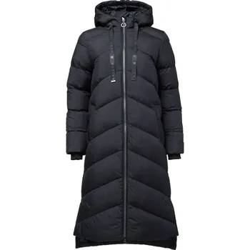 Dlouhý dámský kabát Willard BIRNA XL Černá