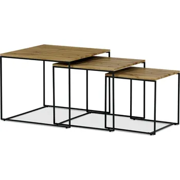 Konferenční stolek MOB Set 3 konferenčních stolků Artium Adeptos (dub divoký)