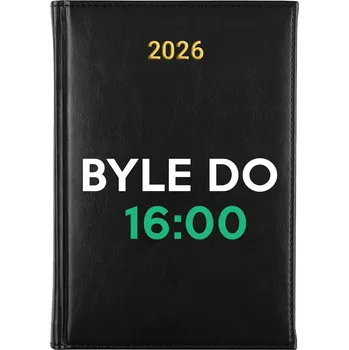 Kalendář Knižní kalendář 2026 A5 FunnyCase černý