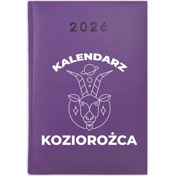 Kalendář Knihový kalendář 2026 A5 fialový