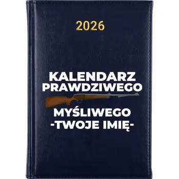 Kalendář Knižkový kalendář 2026 A5 FunnyCase modrý