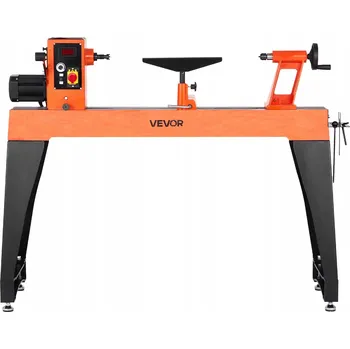 Soustruh Soustruh na dřevo 1500W 0-3200 ot/min s plynulou regulací otáček a nastavitelnými nohami