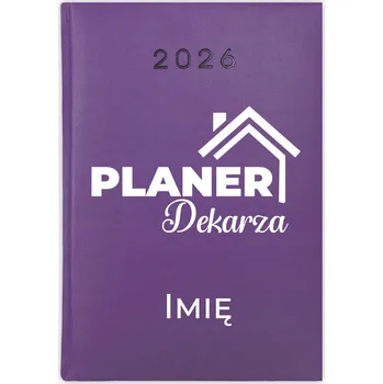 Kalendář Knižní kalendář 2026 A5 FunnyCase fialový