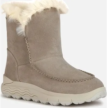 Dámská zimní obuv Dámské kontíkové boty GEOX SPHERICA 4X4 B ABX BÉŽOVÁ 39