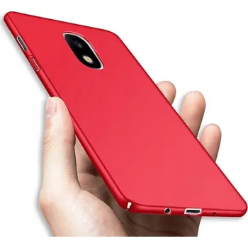 Pouzdro na mobilní telefon Zadní Kryt Pskom pro Samsung Galaxy J7 2017 červený