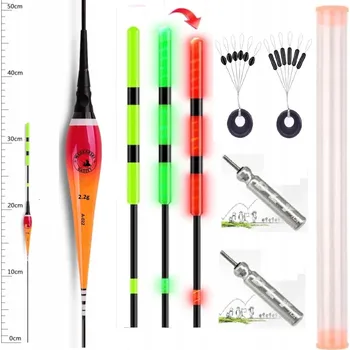 Signalizace záběru Splávek, podvodní, říční, svítící, waggler Rybářský Gadget Match 1 ks