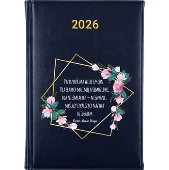 Kalendář Knižkový kalendář 2026 A5 FunnyCase modrý