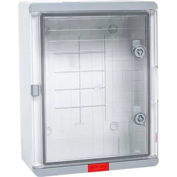 IP kamera Plastový box IP 67, transparentní dveře, 500x400x180 mm