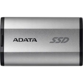 Externí pevný disk Externí SSD disk Adata SD810 500GB USB 3.2 USB-C stříbrný