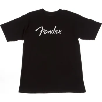 Pánské tričko Fender Spaghetti Logo T-Shirt Black S + prodloužená záruka 3 roky