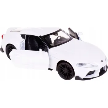 autíčko TOYOTA GR SUPRA MODEL MODEL WELLY 1:34/39 BÍLÝ