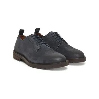 Pánské polobotky Polobotky Tommy Hilfiger Cleated Derby FM0FM05770 Tmavomodrá 44