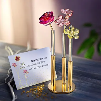 Weltbild Dárková sada Vázičky se skleněnými květy 495545