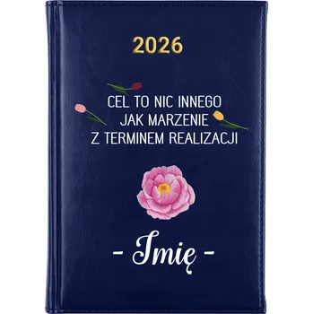 Kalendář Knižní kalendář 2026 A5 modrý