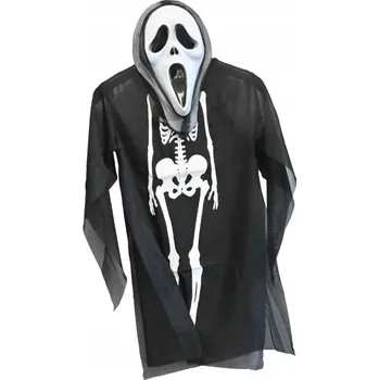 Karnevalový kostým KOSTÝM KOSTLIVEC NA HALLOWEENSKÝ KARNEVAL 80 cm