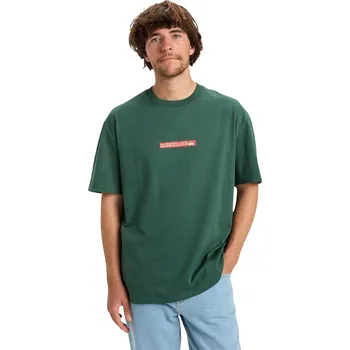 Pánské tričko tričko Quiksilver DNA Clicker - TKR/Trekking Green XL