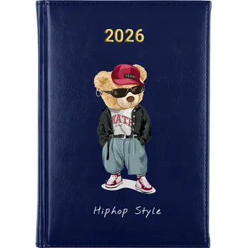 Kalendář Knižní kalendář 2026 A5 modrý