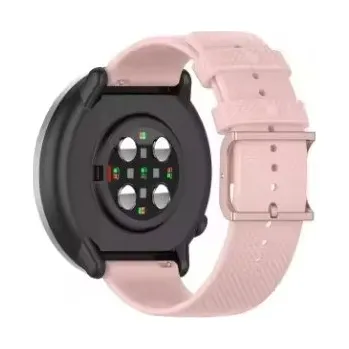 Příslušenství k chytrým hodinkám eses Silikonový řemínek s texturovaným povrchem - Růžový, 20 mm