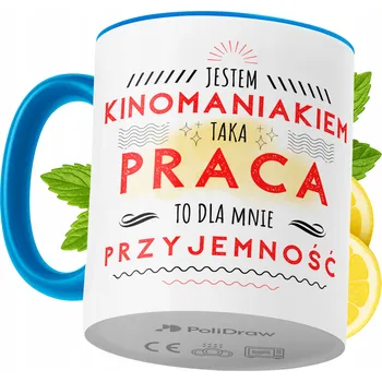 Hrnek Polidraw Hrnek Polidraw pro kinomaniaka na dárek keramika 330 ml