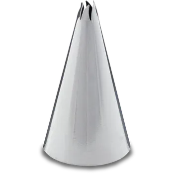 Zdobicí špička – Šestizubá „Plamínek“ (4 mm)