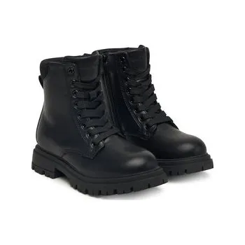 Pánská obuv Turistická obuv Calvin Klein Lace Up Bootie V3A5-83120-1464 S Černá 34