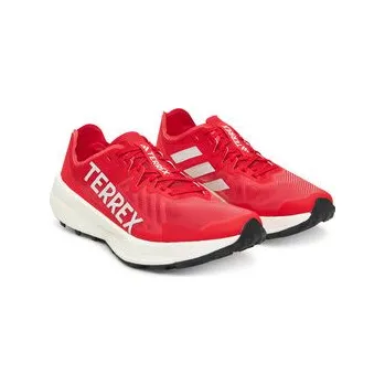 Pánská obuv Běžecké boty adidas Terrex Agravic Speed Trail JR4029 Červená 48