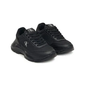 Dámské tenisky Sneakersy Calvin Klein Low Cut Lace Up V3A9-83105-1695 S Černá 31
