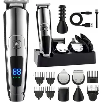 MULTIFUNKČNÍ ZASTŘIHOVAČ STROJEK NA VLASY VOUSY BRODU NOSU BEZDRÁTOVÝ