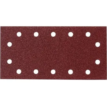 Brusný papír Brusný papír na suchý zip se 14-ti otvory MAKITA 115 x 229 mm K40 10 ks P-43022